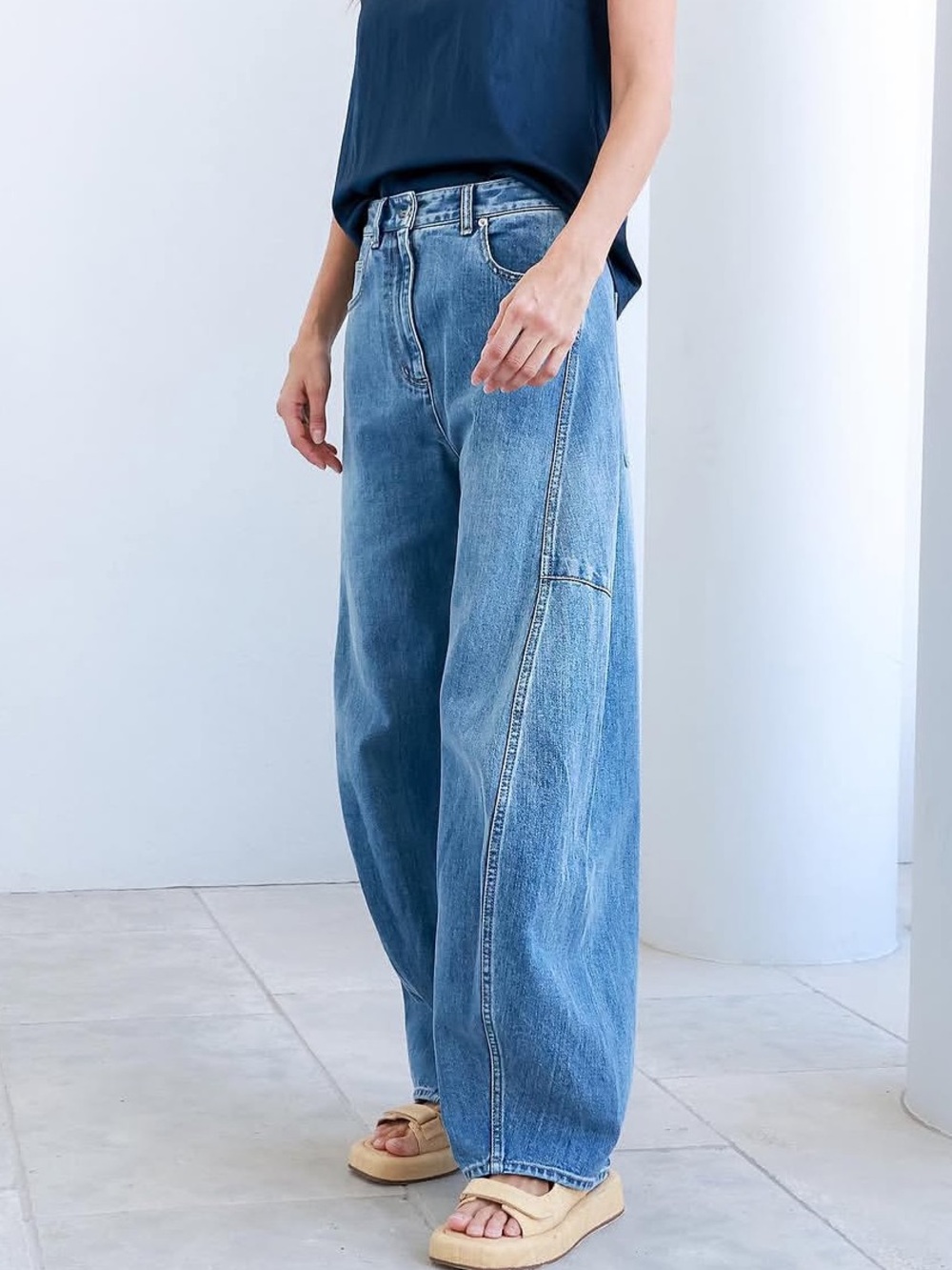 Tibi Denim Sid Jeans regular length size 26 barely worn